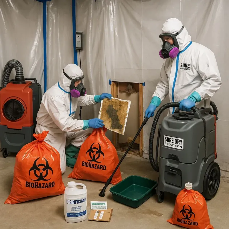 Contaminated Water Handling Protocols process in Dunes City, OR