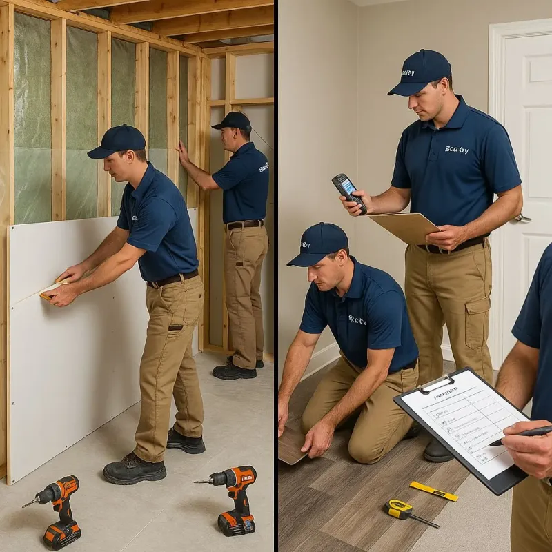 Repairs and Reconstruction process in Dunes City, OR